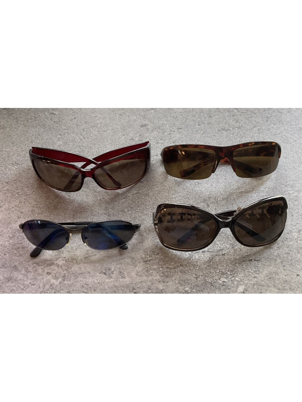 Lot Of Four Womens Sunglasses Berkley, Panama Jack, DG, Etc G3